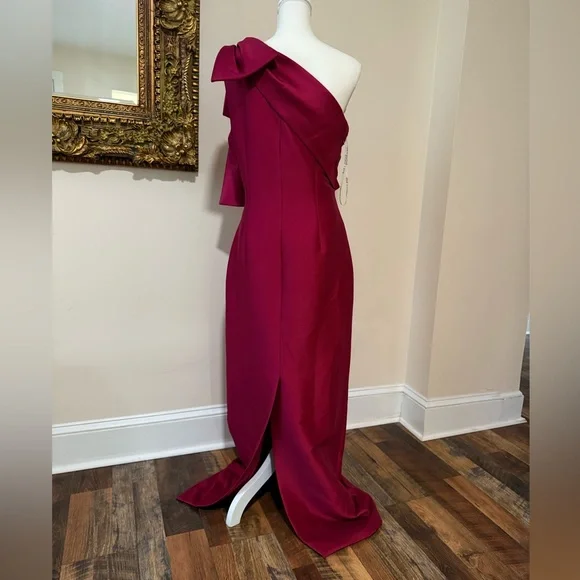 Sachin + Babi One-Shoulder Fuchsia Dress - Picture 7 of 12